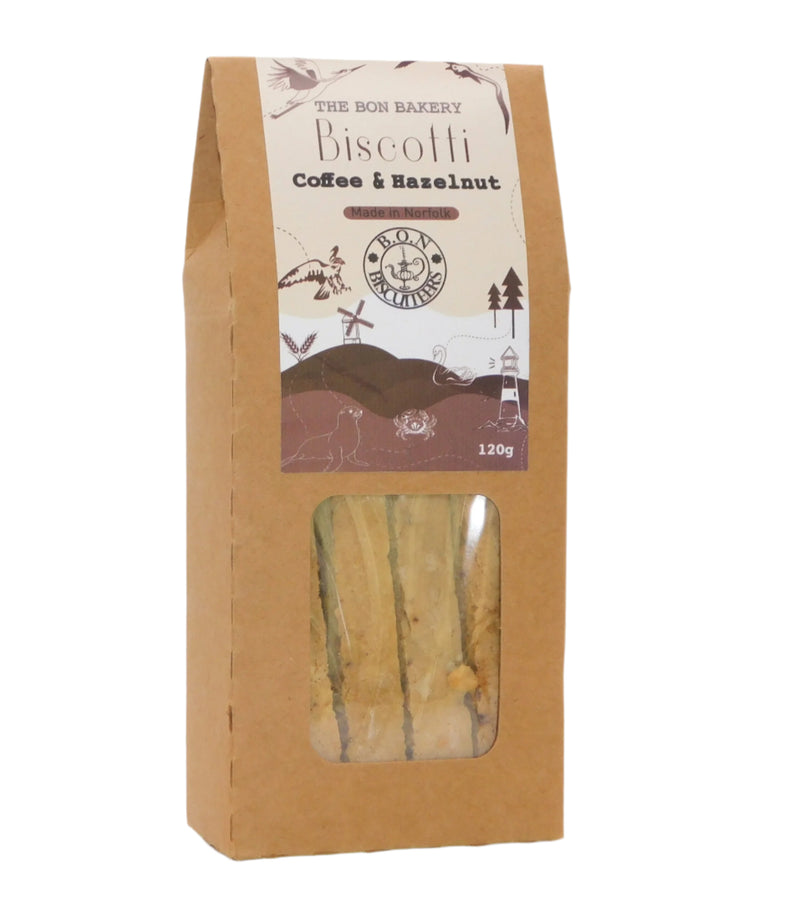 The Bon Bakery Coffee & Hazelnut Biscotti
