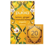 Pukka Organic Tea Lemon, Ginger & Manuka Honey 