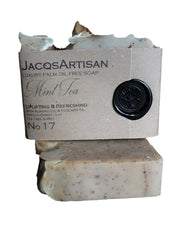 JacqsArtisan Mint Tea Soap Bar 