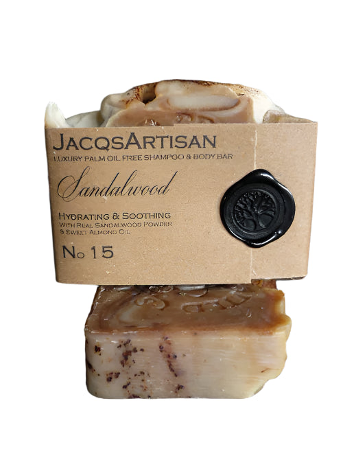 JacqsArtisan Sandalwood Soap Bar 