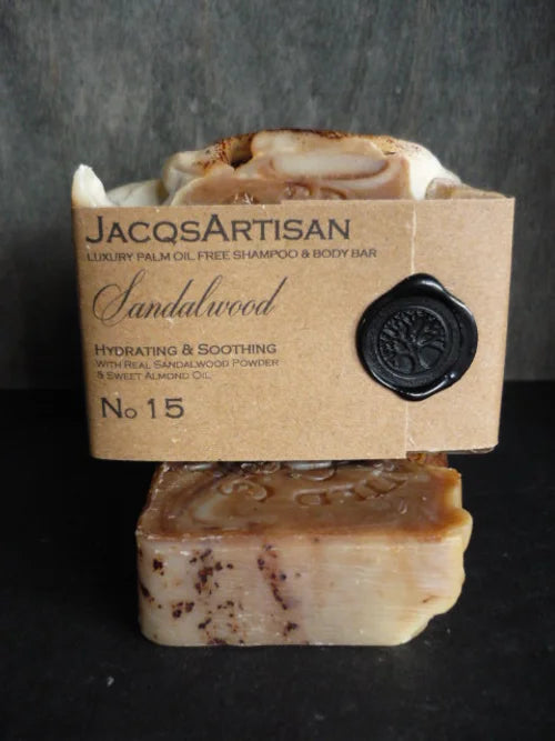 JacqsArtisan Sandalwood Soap Bar 
