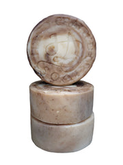 JacqsArtisan Sandalwood round soap 
