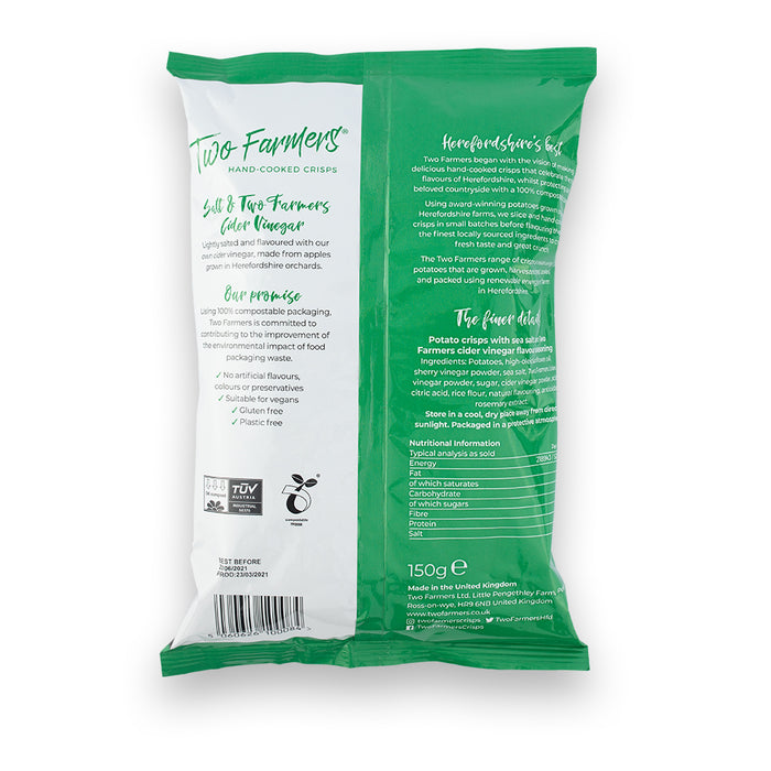 Two Farmers - Herefordshire Hand-cooked Crisps 150g